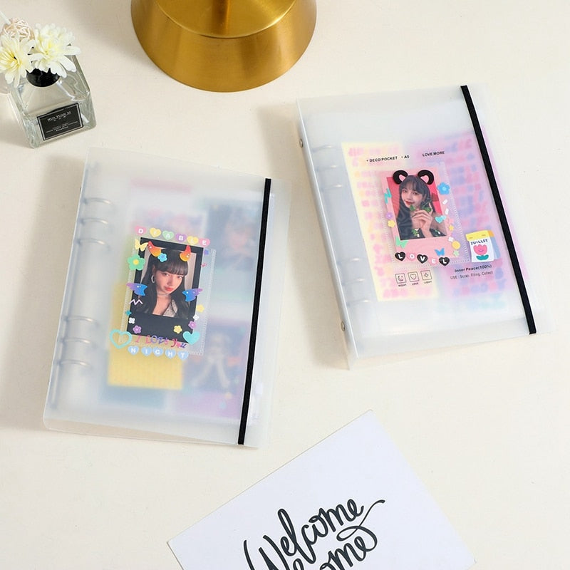 Classeur A5 Transparent pour Photocards K-Pop