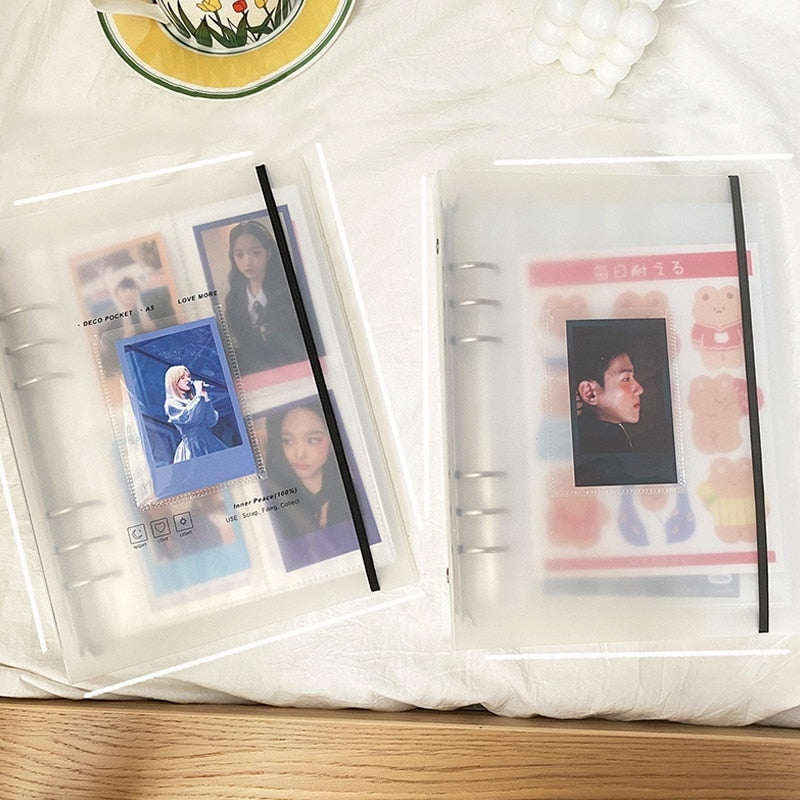 Classeur A5 Transparent pour Photocards K-Pop
