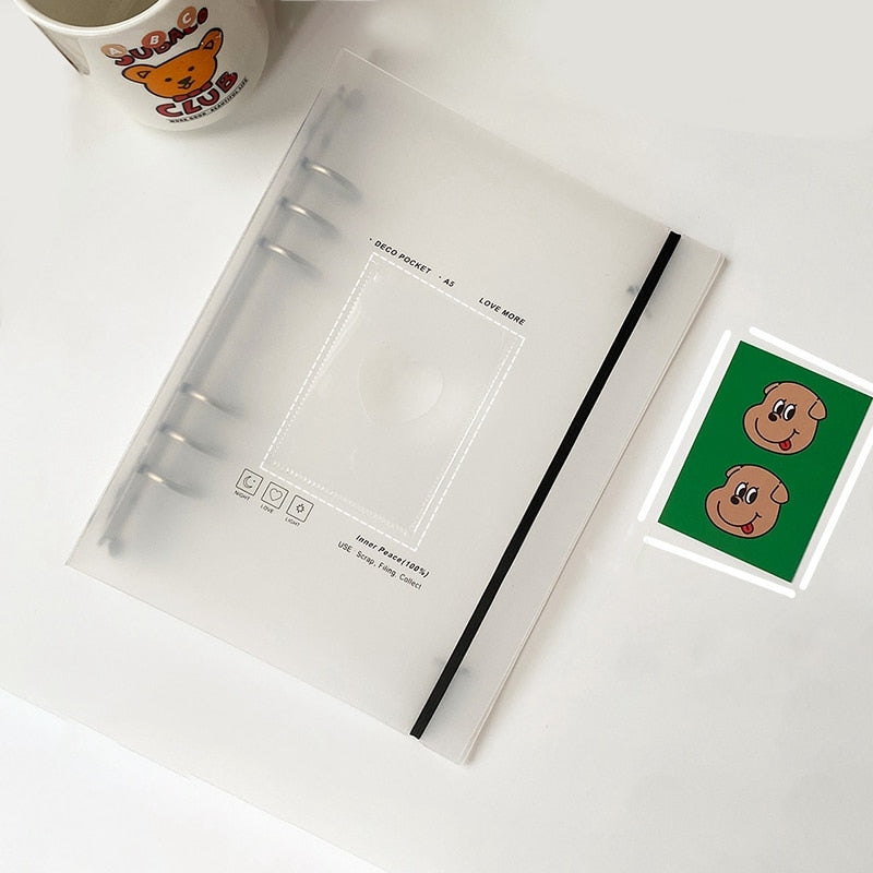 Classeur A5 Transparent pour Photocards K-Pop