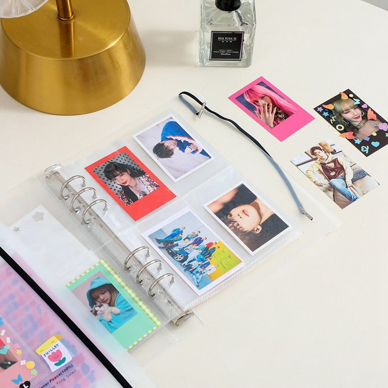 Classeur A5 Transparent pour Photocards K-Pop