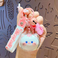 Porte-clés tête de chaton kawaii KShoppu - Câlin Kawaii