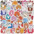 Lot de 20 Stickers Kitsune Décoratifs