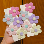 Lot de 2 Barrettes Fleurs en Tissu