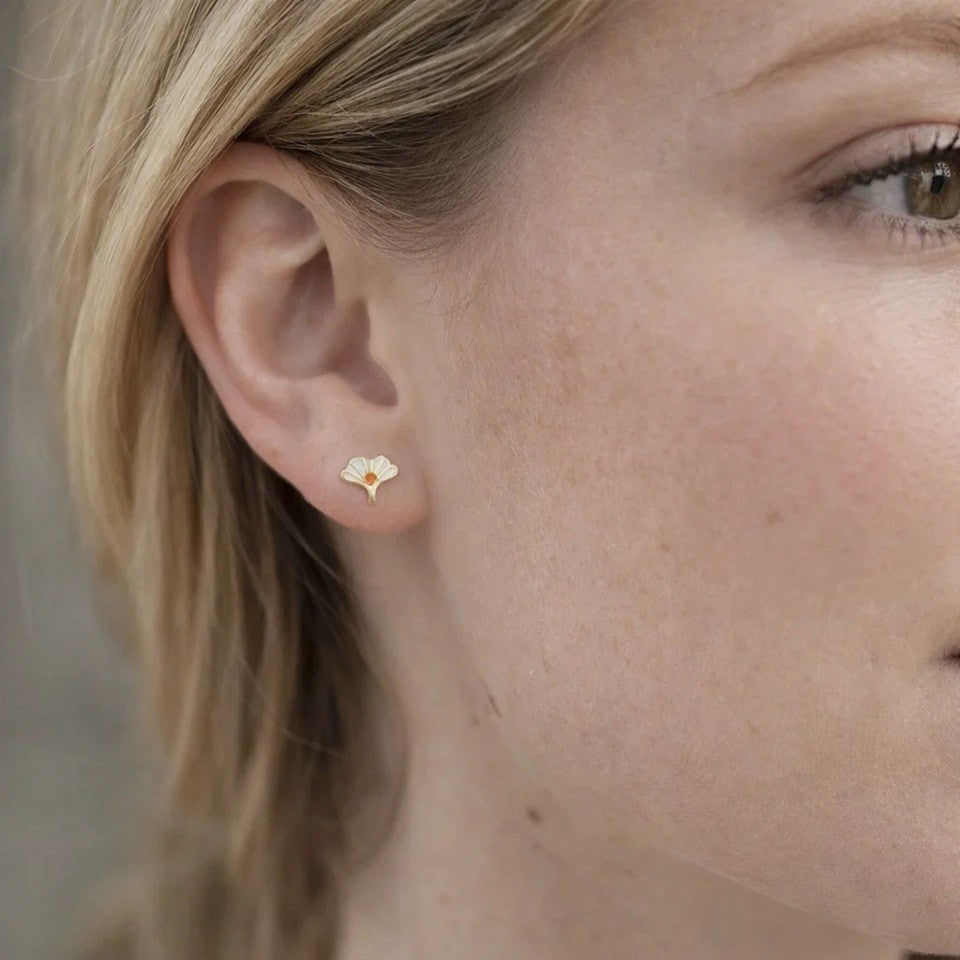 Boucles d'Oreilles Ginkgo en Lot de 3