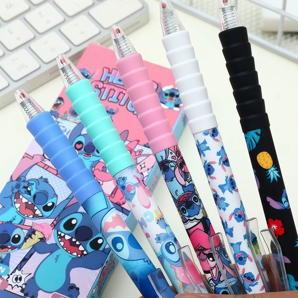 Lot de 5 Stylos Stitch Disney