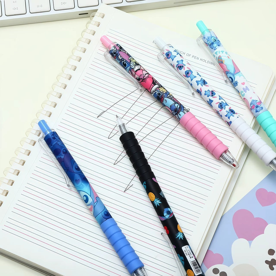Lot de 5 Stylos Stitch Disney