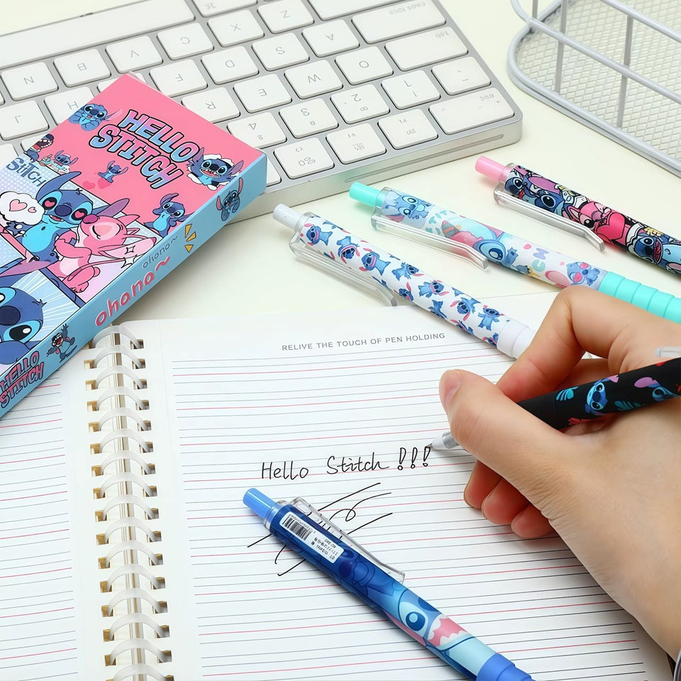 Lot de 5 Stylos Stitch Disney