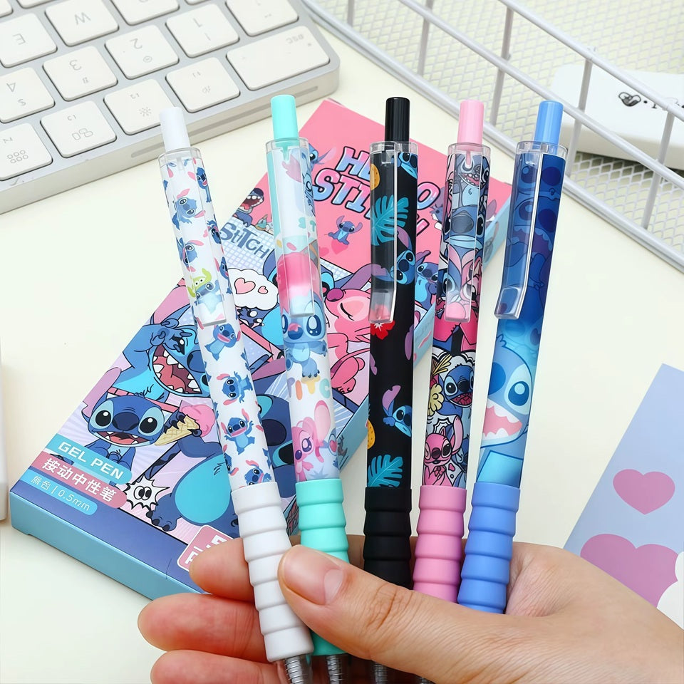 Lot de 5 Stylos Stitch Disney