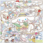 Lot de 20 Stickers Cinnamoroll Adorables