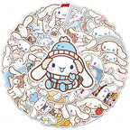 Lot de 20 Stickers Cinnamoroll Adorables