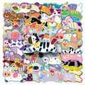 Stickers Animaux Colorés Lot de 20