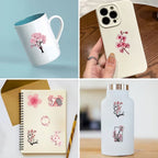 Stickers Sakura en Lot de 20 (-20%)