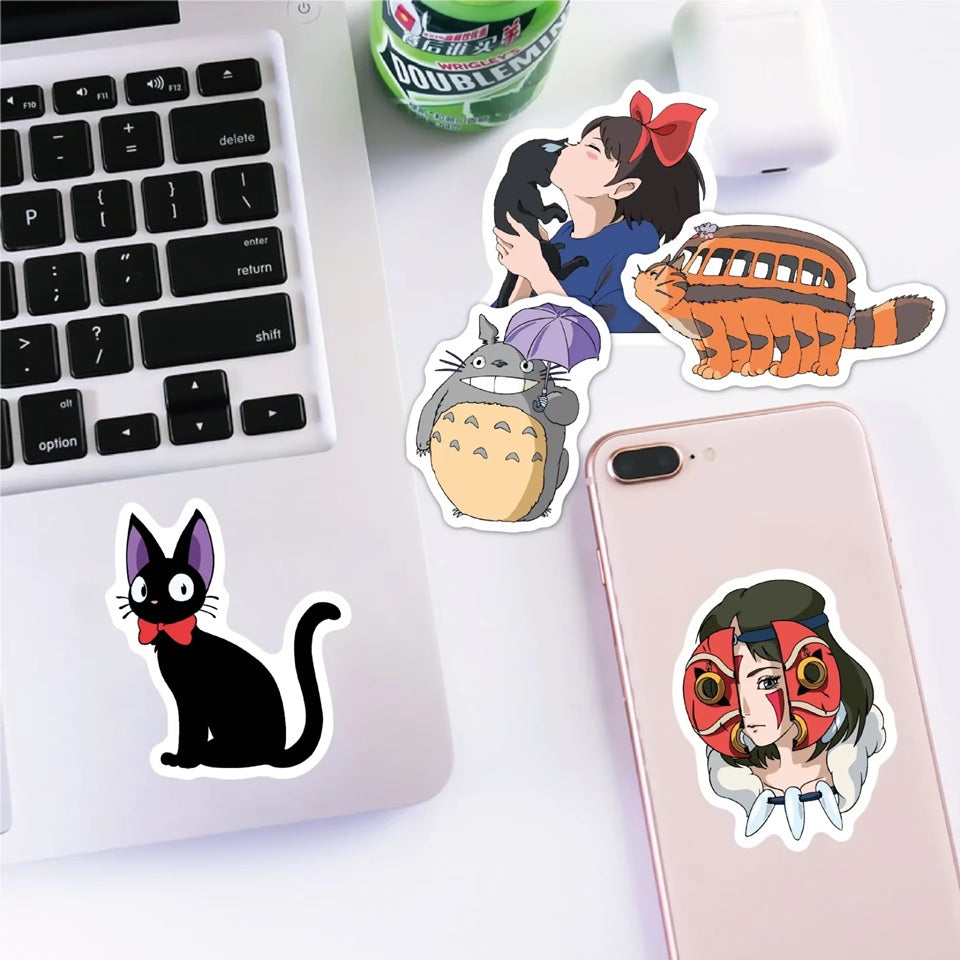 Stickers Ghibli Lot de 20 Pièces