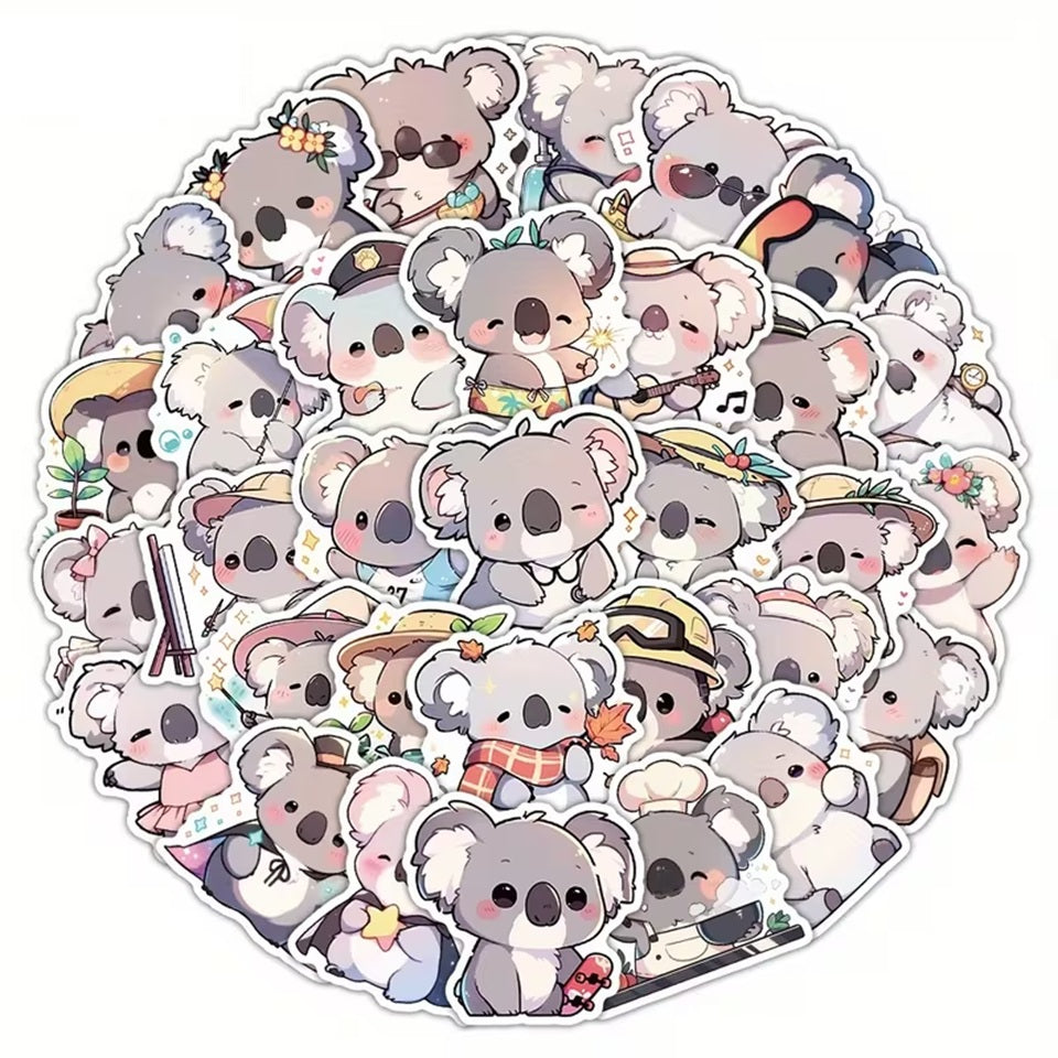 Sticker Koala en Lot de 20