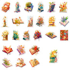 Stickers en Fleurs pour Livres