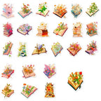 Stickers en Fleurs pour Livres