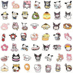 Lot de 20 Stickers Sanrio Colorés