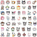 Lot de 20 Stickers Sanrio Colorés