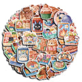 Lot de 20 Stickers Gourmandises Adhésifs