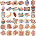 Lot de 20 Stickers Gourmandises Adhésifs