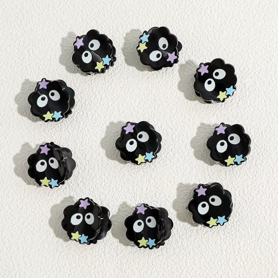 Pince à Cheveux Noire Lot de 2