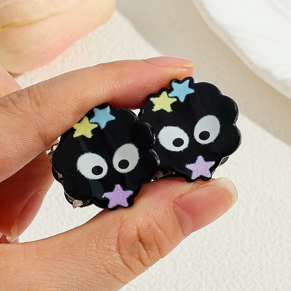 Pince à Cheveux Noire Lot de 2