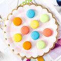 Lot de 5 Gommes en Forme de Macarons