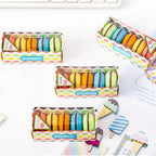 Lot de 5 Gommes en Forme de Macarons