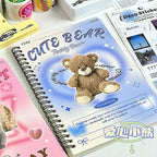 Carnet à spirale Cœur charmant A5 50 feuilles lignées - Câlin Kawaii