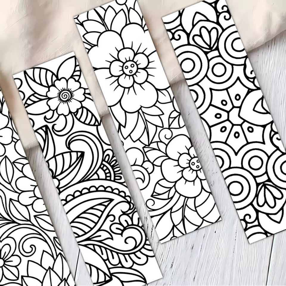 Marque-page Mandala à Colorier