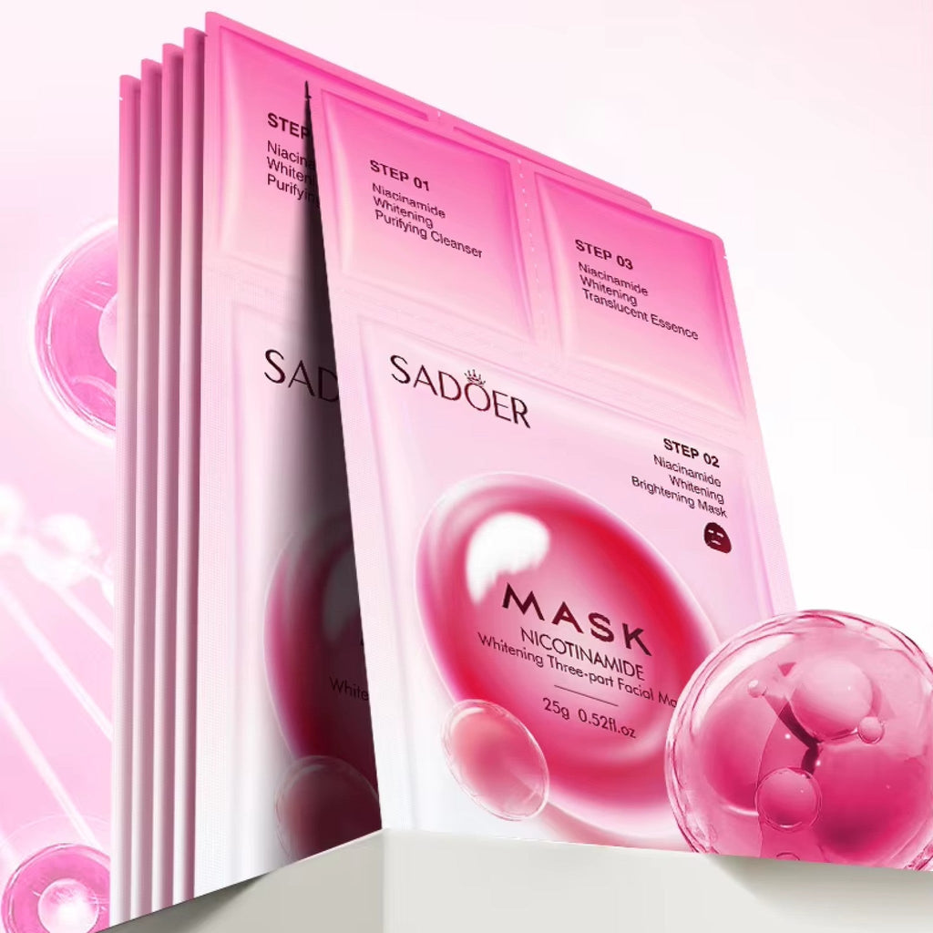 Masque Visage Niacinamide 3 Étapes