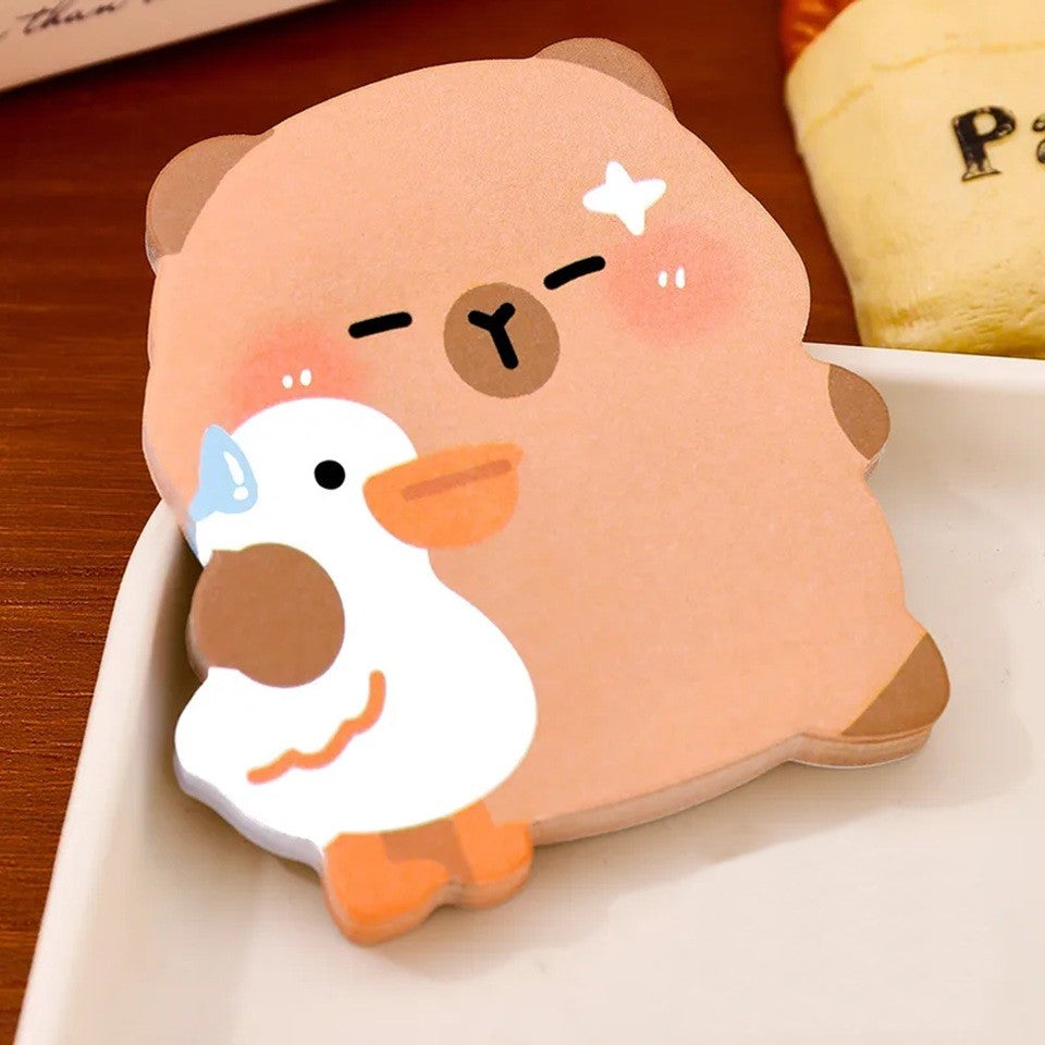 Bloc-notes Adhésifs Oursons Kawaii à Motifs