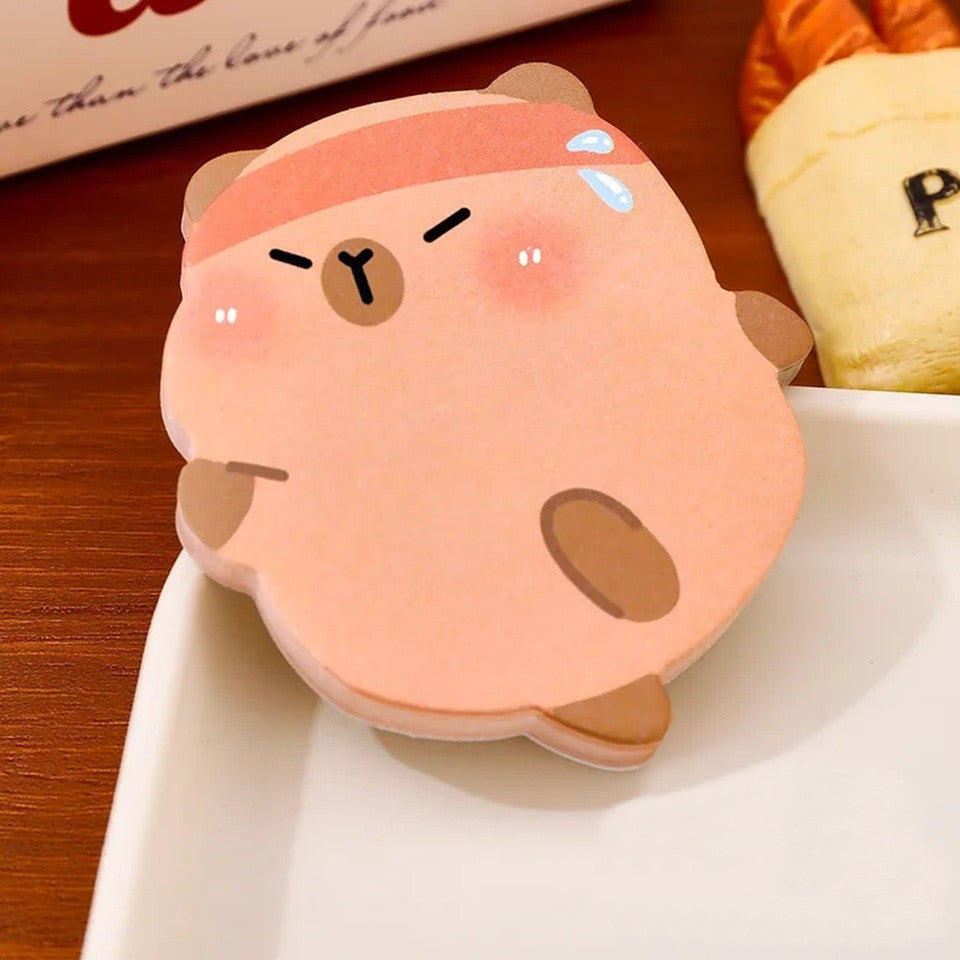 Bloc-notes Adhésifs Oursons Kawaii à Motifs