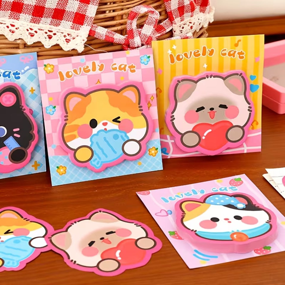Mémo adorable en Chibi Chat