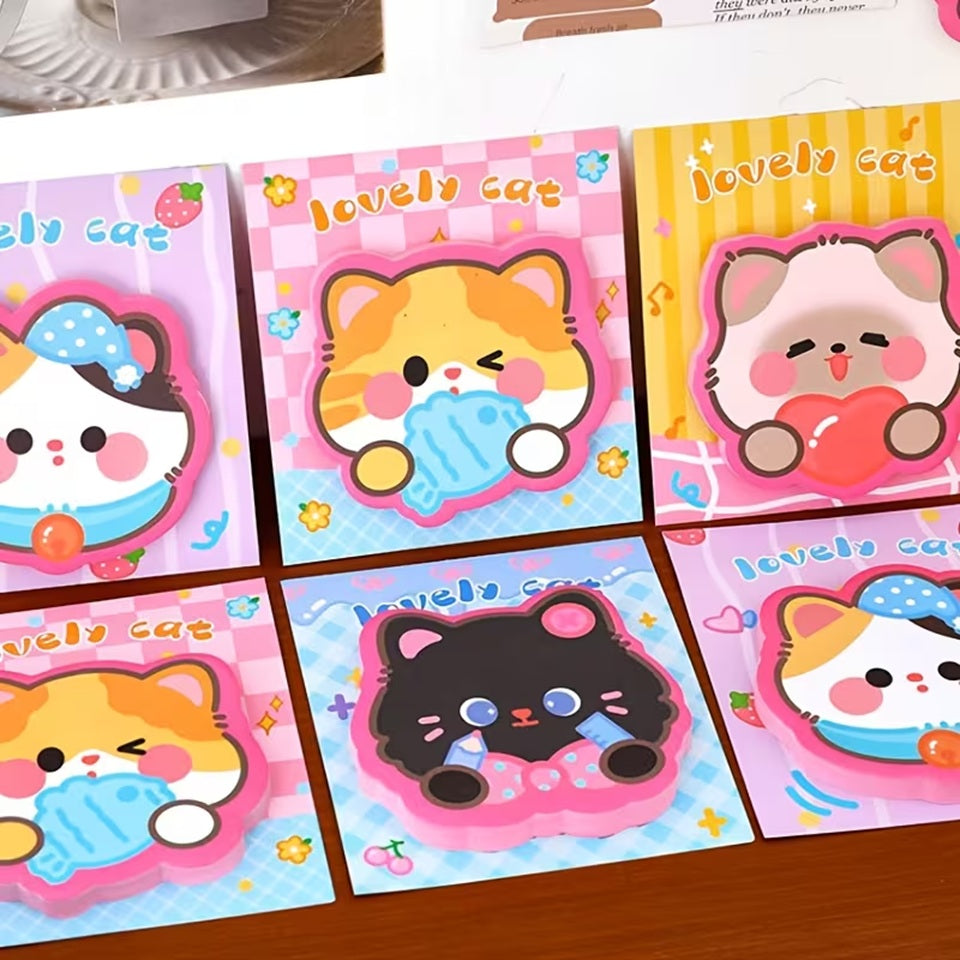 Mémo adorable en Chibi Chat