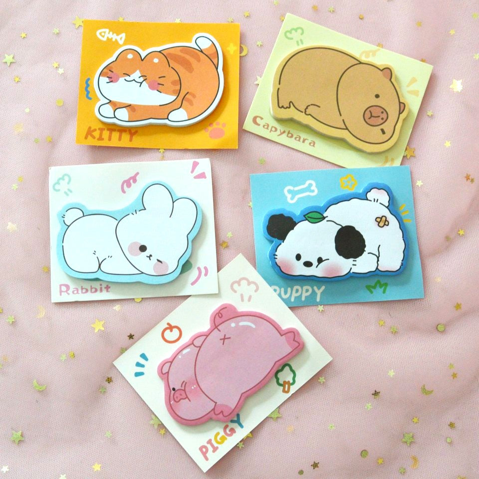 Bloc-Notes Animaux Kawaii Coloré