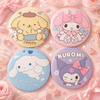 Badge Rond Pompompurin Sanrio Jaune à Thème Candy