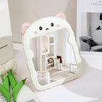 Petit Miroir de Table Chat