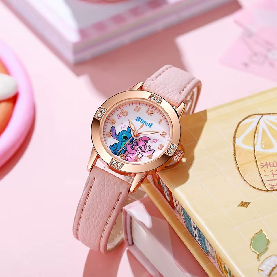 Montre Stitch Colorée pour Enfants