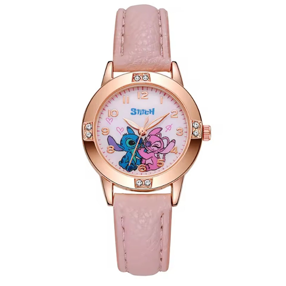 Montre Stitch Colorée pour Enfants