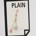 Porte-clés omamori sakura porte-bonheur - Câlin Kawaii