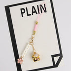 Porte-clés omamori sakura porte-bonheur - Câlin Kawaii