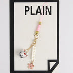 Porte-clés omamori sakura porte-bonheur - Câlin Kawaii