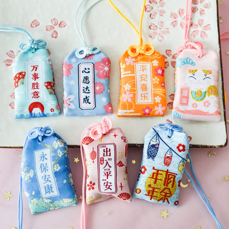 Omamori Porte-bonheur Japonais Authentique