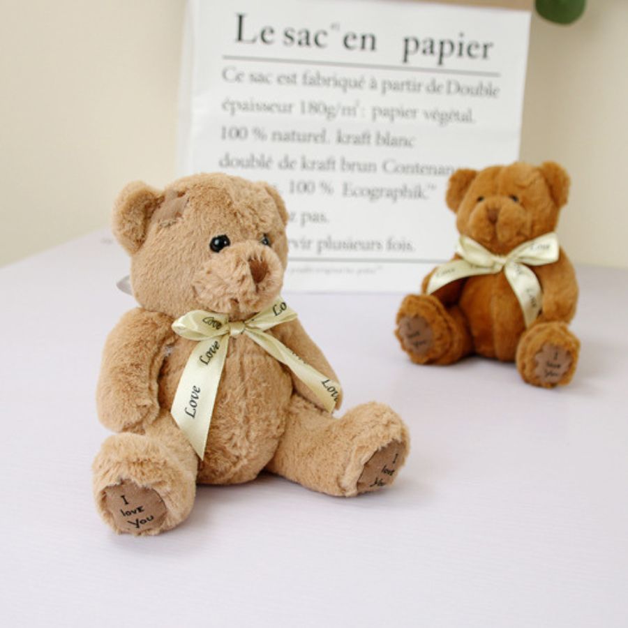 Ours en Peluche "I Love You" au Ruban Love