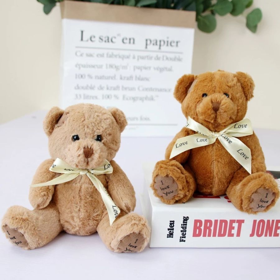 Ours en Peluche "I Love You" au Ruban Love