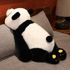 Oreiller de Corps Panda Géant Noir et Blanc