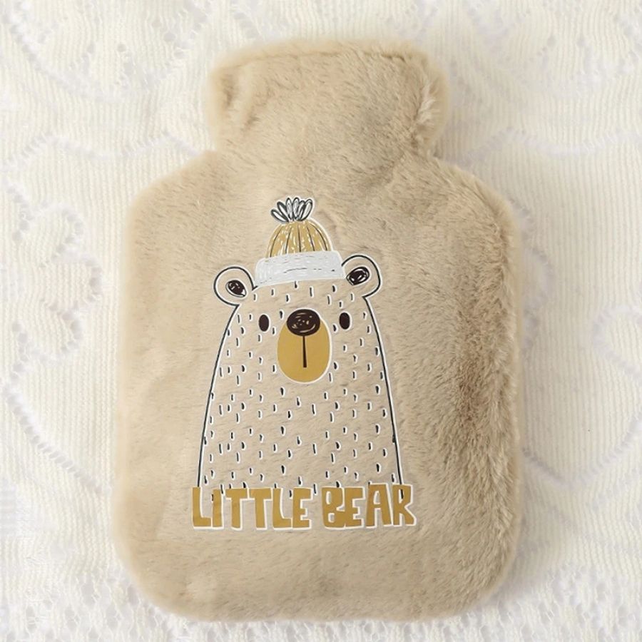 Bouillotte en Peluche Ours Beige 'Little Bear'
