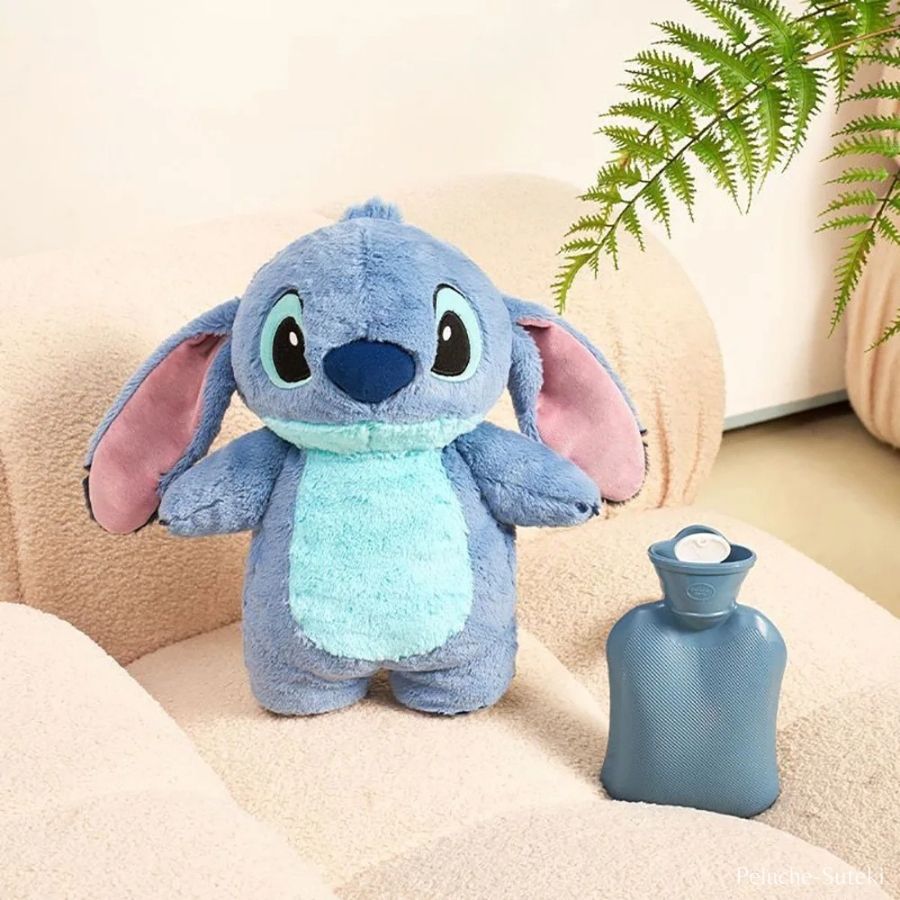 Bouillotte en Peluche Stitch Bleu