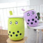 Peluche Kawaii Boba Violette Pleureuse